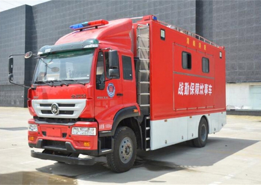 东风天锦300人餐车
